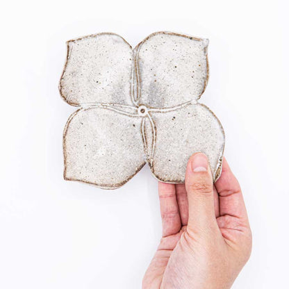 山法師粉引小皿