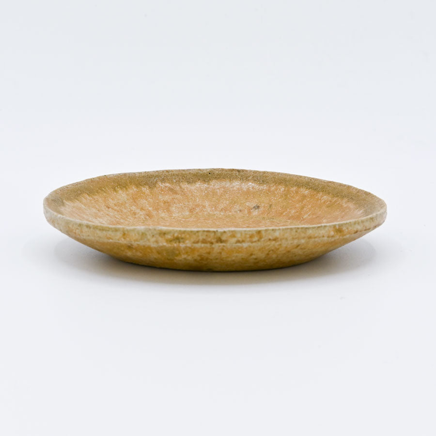 黄瀬戸皿（径12.8㎝）