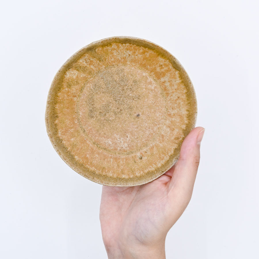 黄瀬戸皿（径12.8㎝）